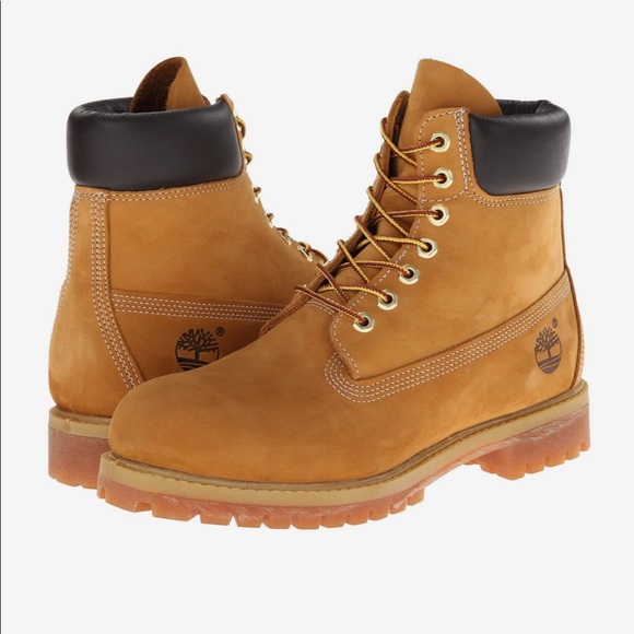 Timberland Other - Timberland 6-Inch Premium Waterproof Suede Leather Tan Hiking Boot - Size 10.5